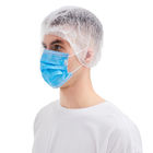 máscara protetora descartável de 3 dobradores, máscara da boca de 17.5*9CM para o doente