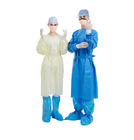 vestido cirúrgico descartável de 40gsm Smms para cuidados médicos