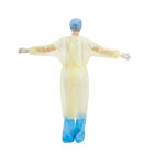 Vestidos plásticos não tecidos do isolamento, vestidos descartáveis unisex do exame médico
