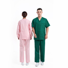 Os uniformes personalizados por atacado do hospital projetam basculadores de Uniformes possuem esfregam uniformes que médicos ajustados os cuidados esfregam