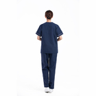O estiramento funcional respirável esfrega a enfermeira que elegante Hospital Uniform Medical esfrega