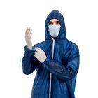 Vestuário de proteção médico de SMS, silicone descartável das combinações do trabalho livre