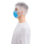 Máscara protetora descartável de FDA 17.5*9.5cm do CE estrutura de 3 dobras